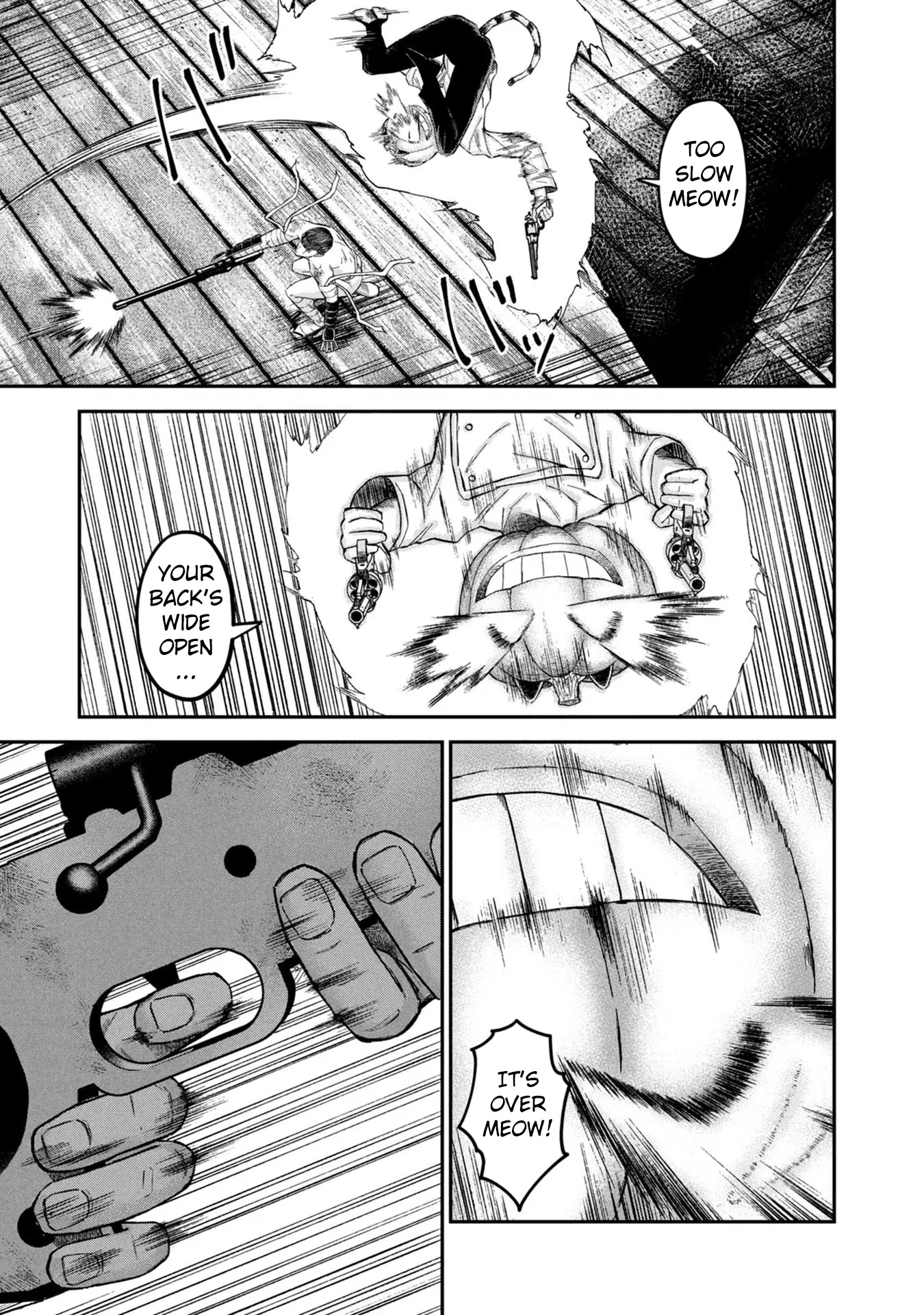 Matagi Gunner Chapter 15 page 9 - Chapter 15: Too Fast for the Eyes to Follow