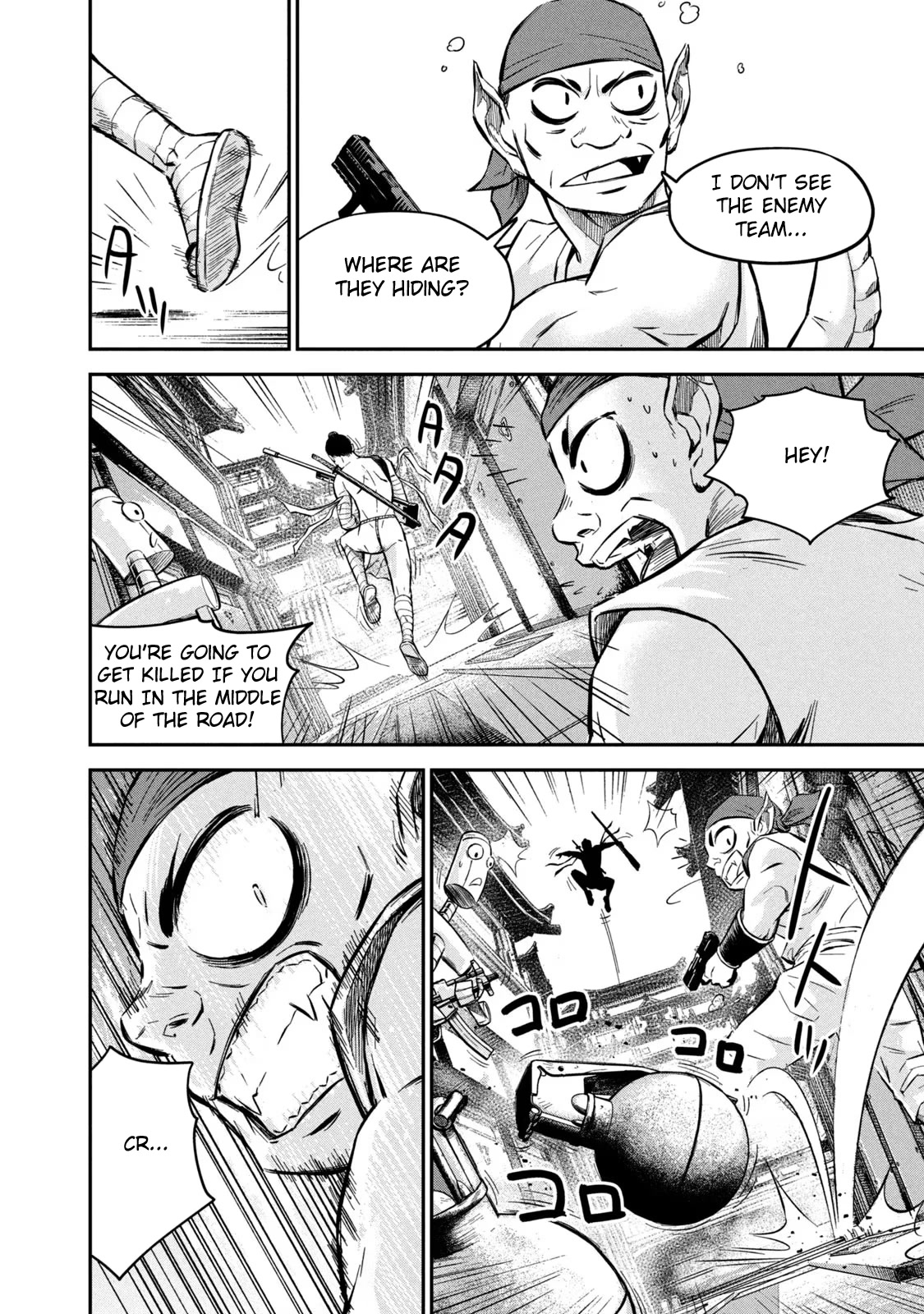 Matagi Gunner Chapter 2 page 14 - Chapter 2: Encounter With the Unknown
