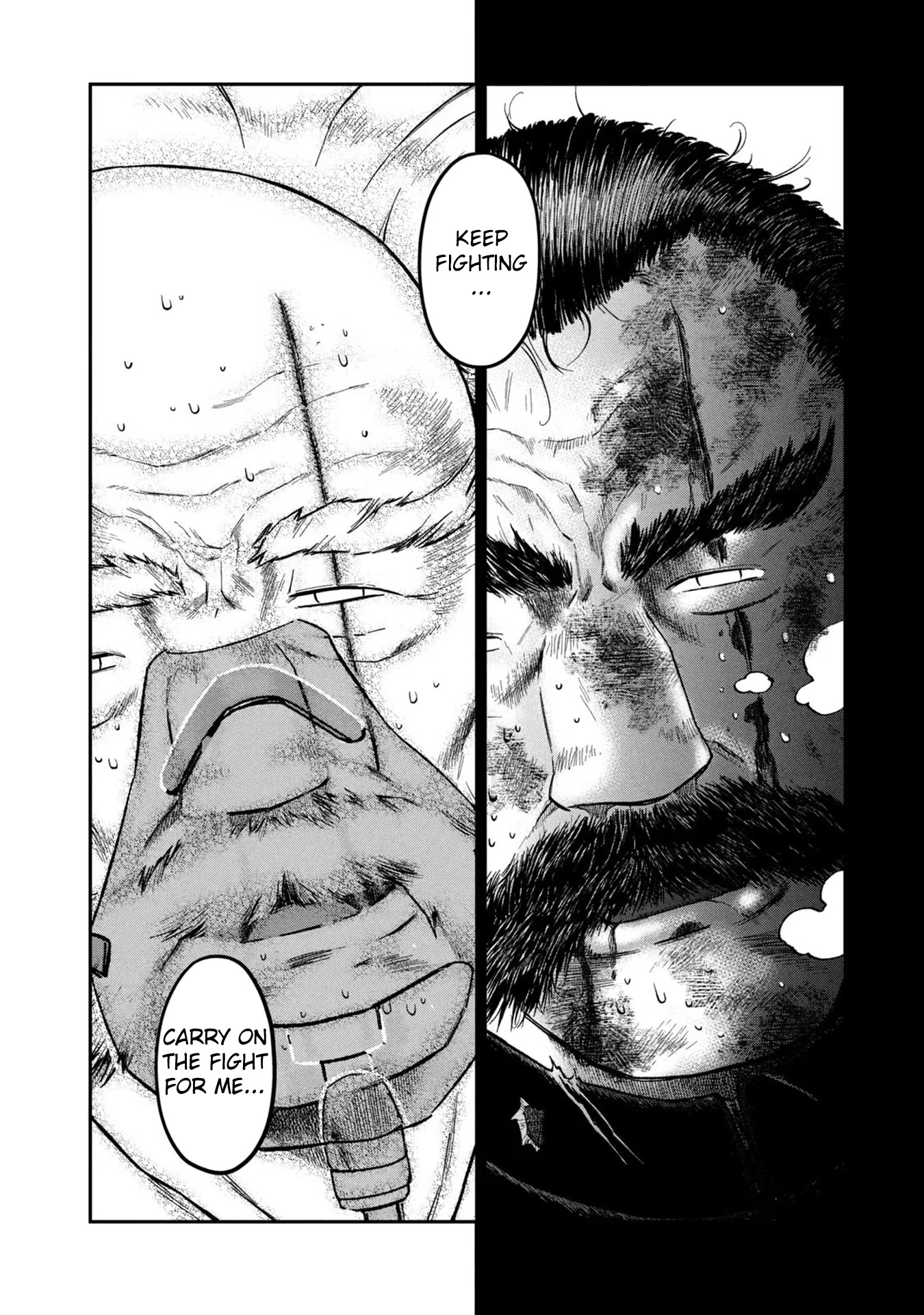 Matagi Gunner Chapter 20 page 16 - Chapter 20: Over My Dead Body