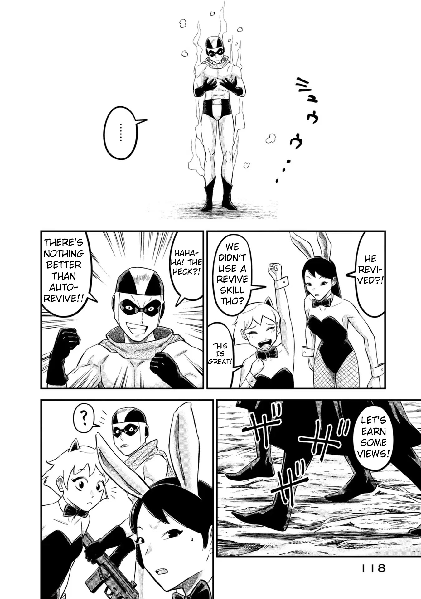 Matagi Gunner Chapter 22 page 14 - Chapter 22: Welcome to the Cheat Room