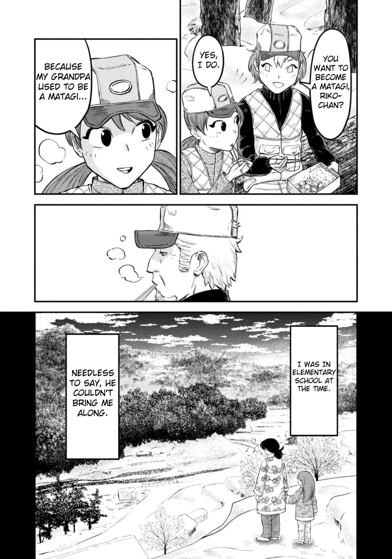 Matagi Gunner Chapter 27 page 12 - Chapter 27: That’s Right, Let’s Go to the Snowy Mountains