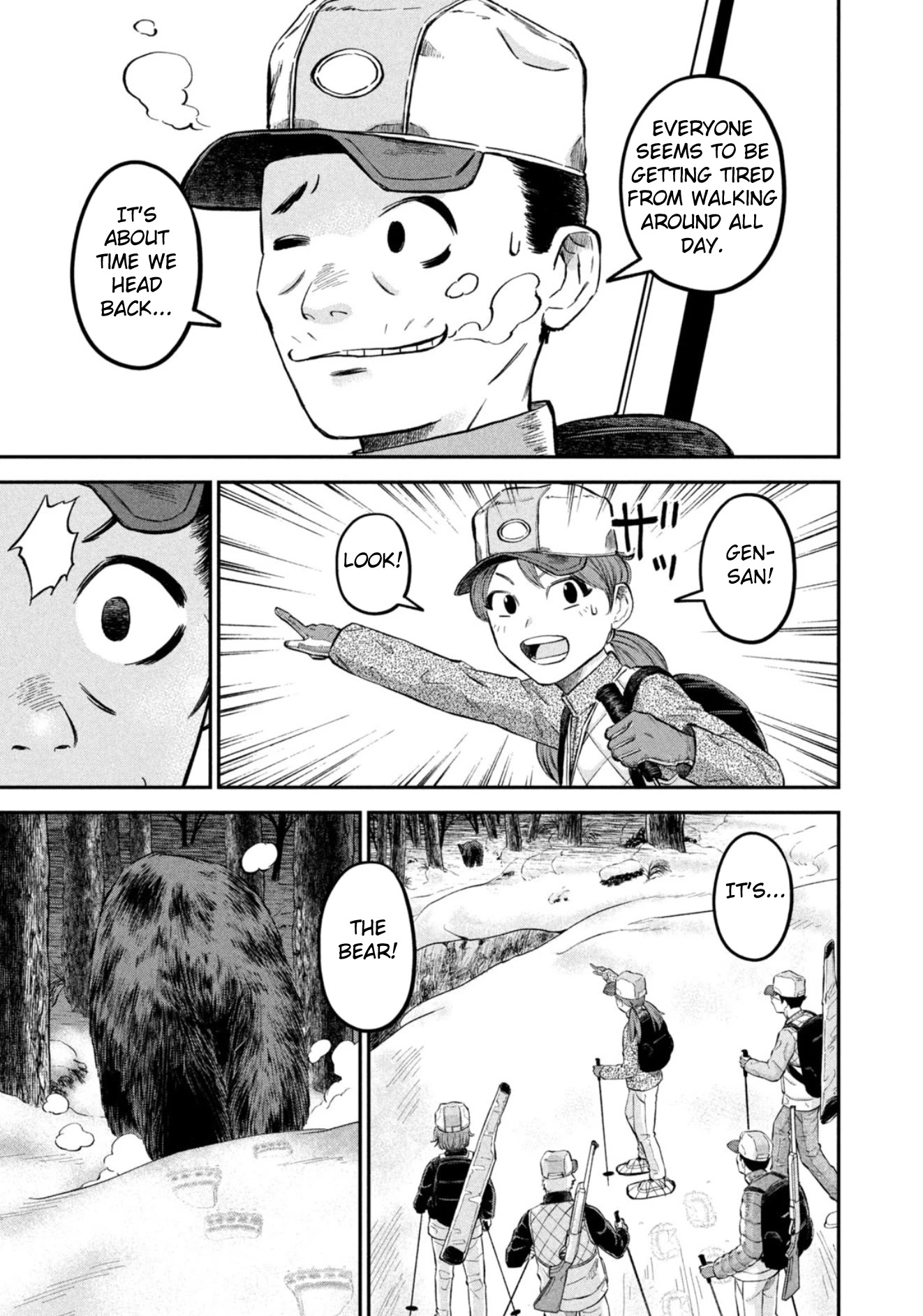 Matagi Gunner Chapter 27 page 15 - Chapter 27: That’s Right, Let’s Go to the Snowy Mountains