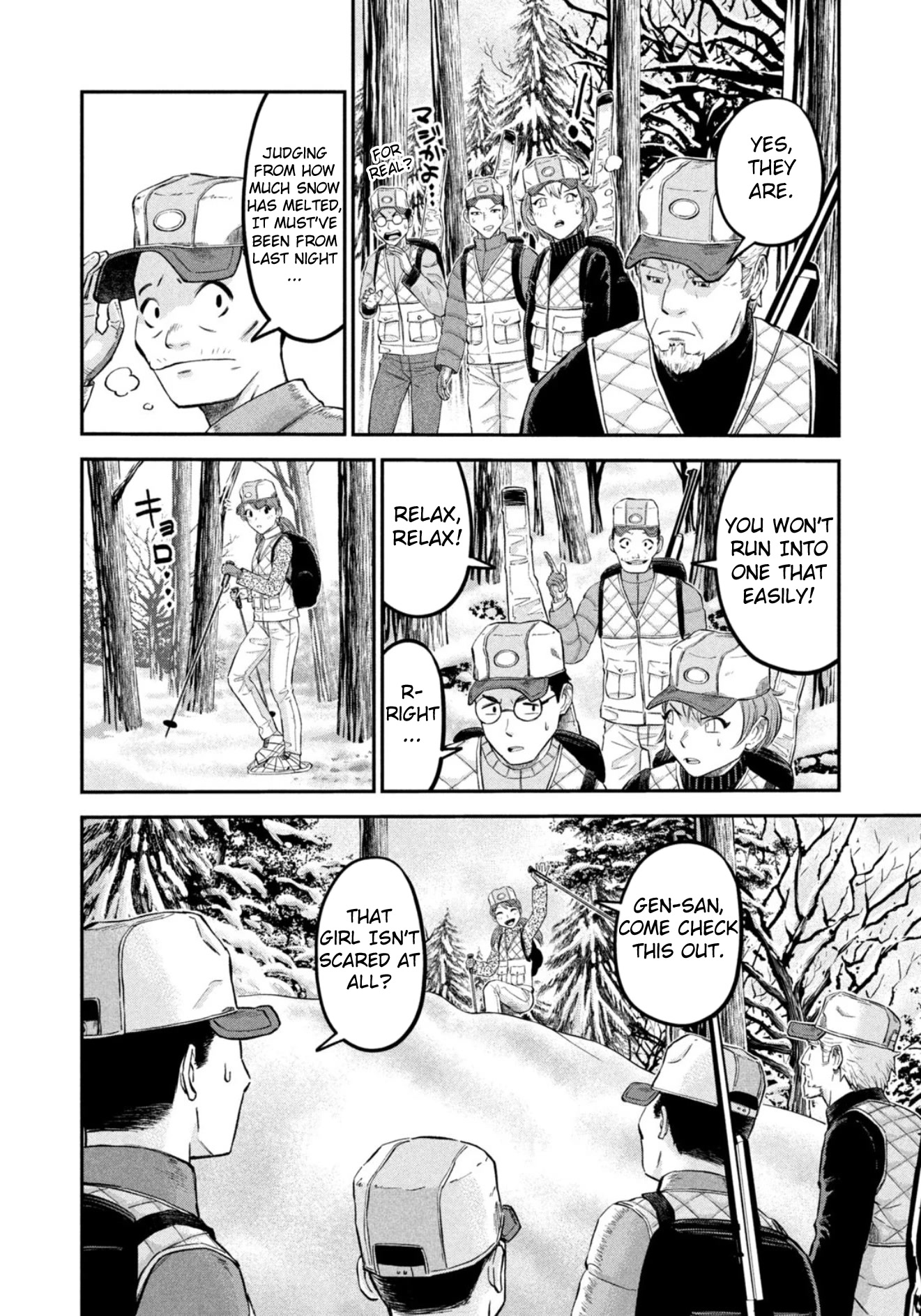 Matagi Gunner Chapter 27 page 8 - Chapter 27: That’s Right, Let’s Go to the Snowy Mountains