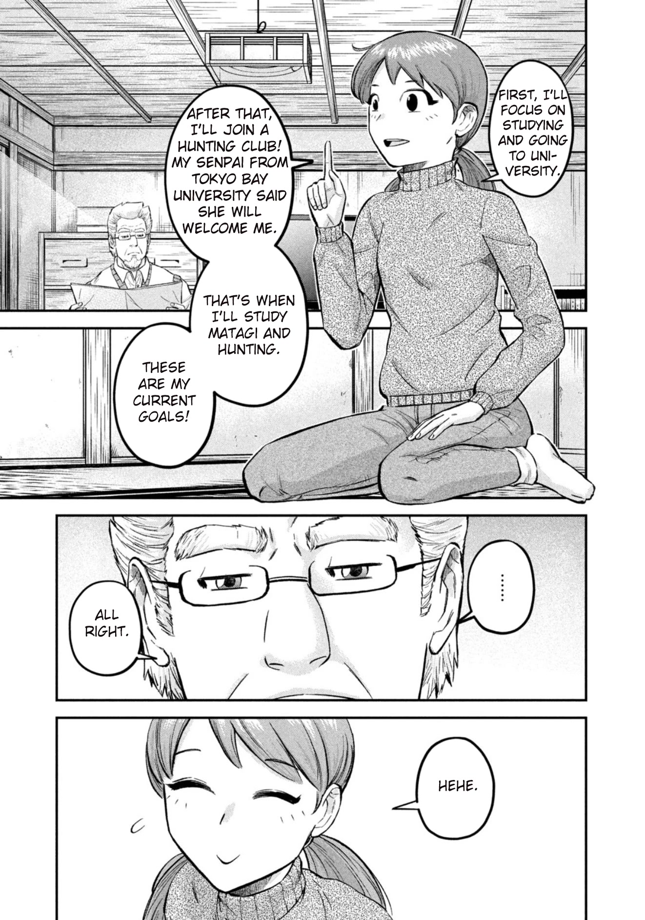 Matagi Gunner Chapter 28 page 15 - Chapter 28: Let’s Talk About Your Future Job