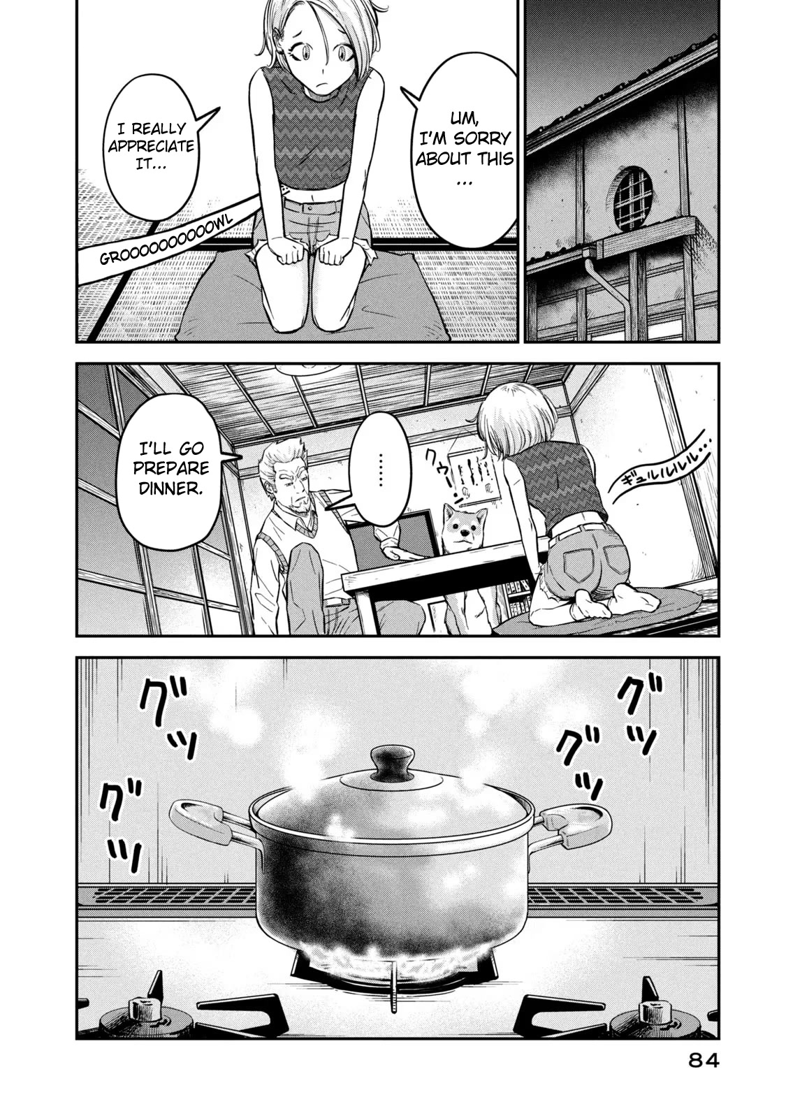 Matagi Gunner Chapter 3 page 12 - Chapter 3: Staying in Ane Village