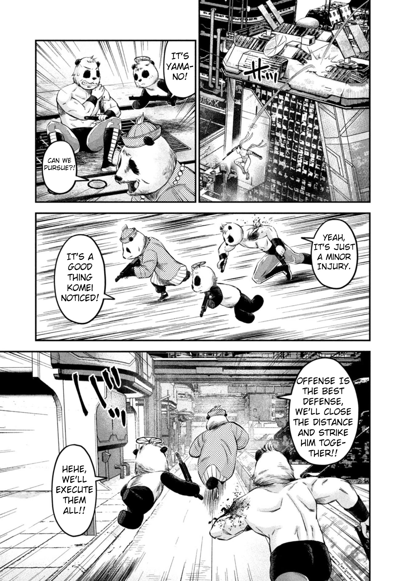 Matagi Gunner Chapter 32 page 9 - Chapter 32: Inside the Storm