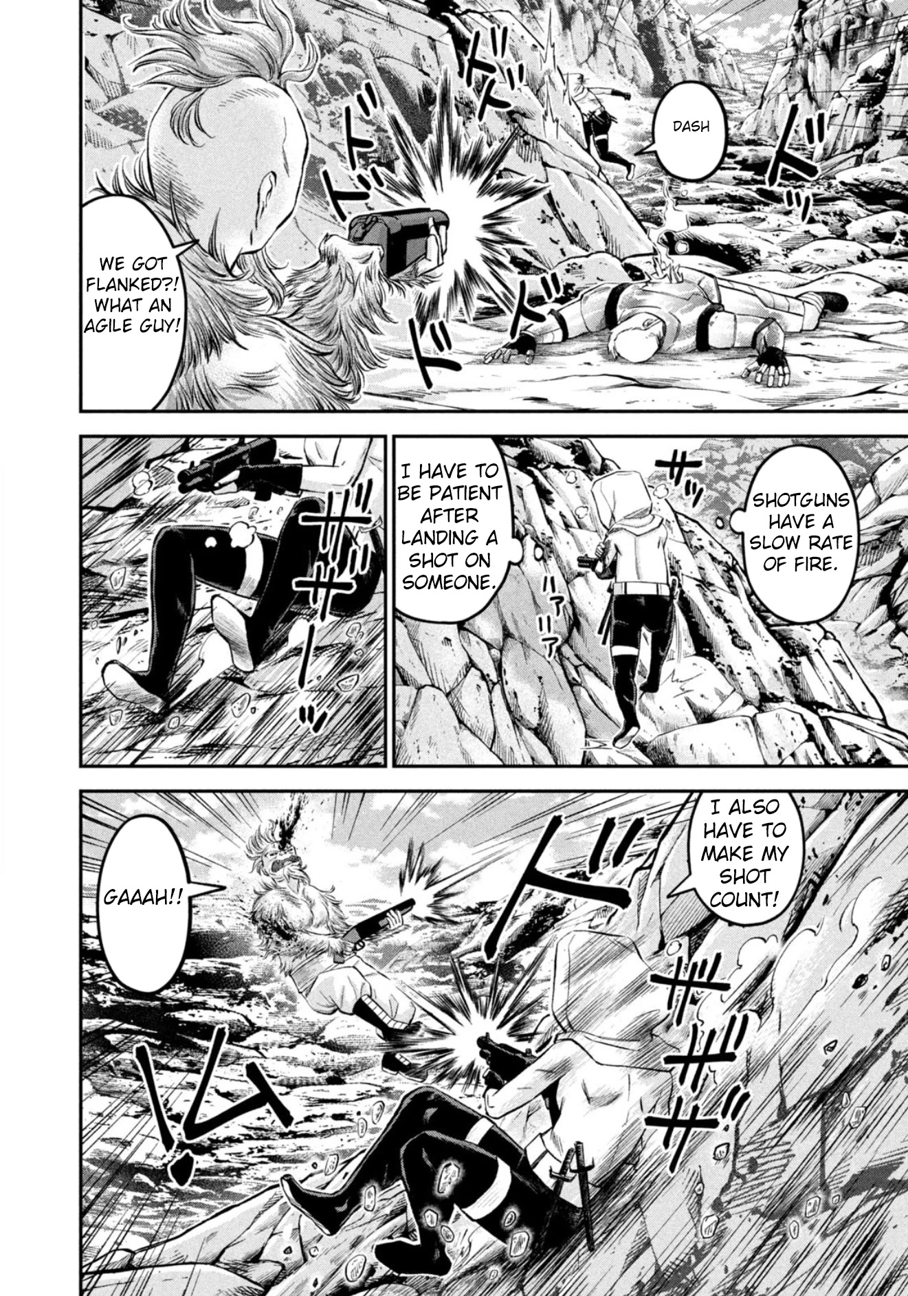 Matagi Gunner Chapter 34 page 4 - Chapter 34: Isn’t the Team a Mess?