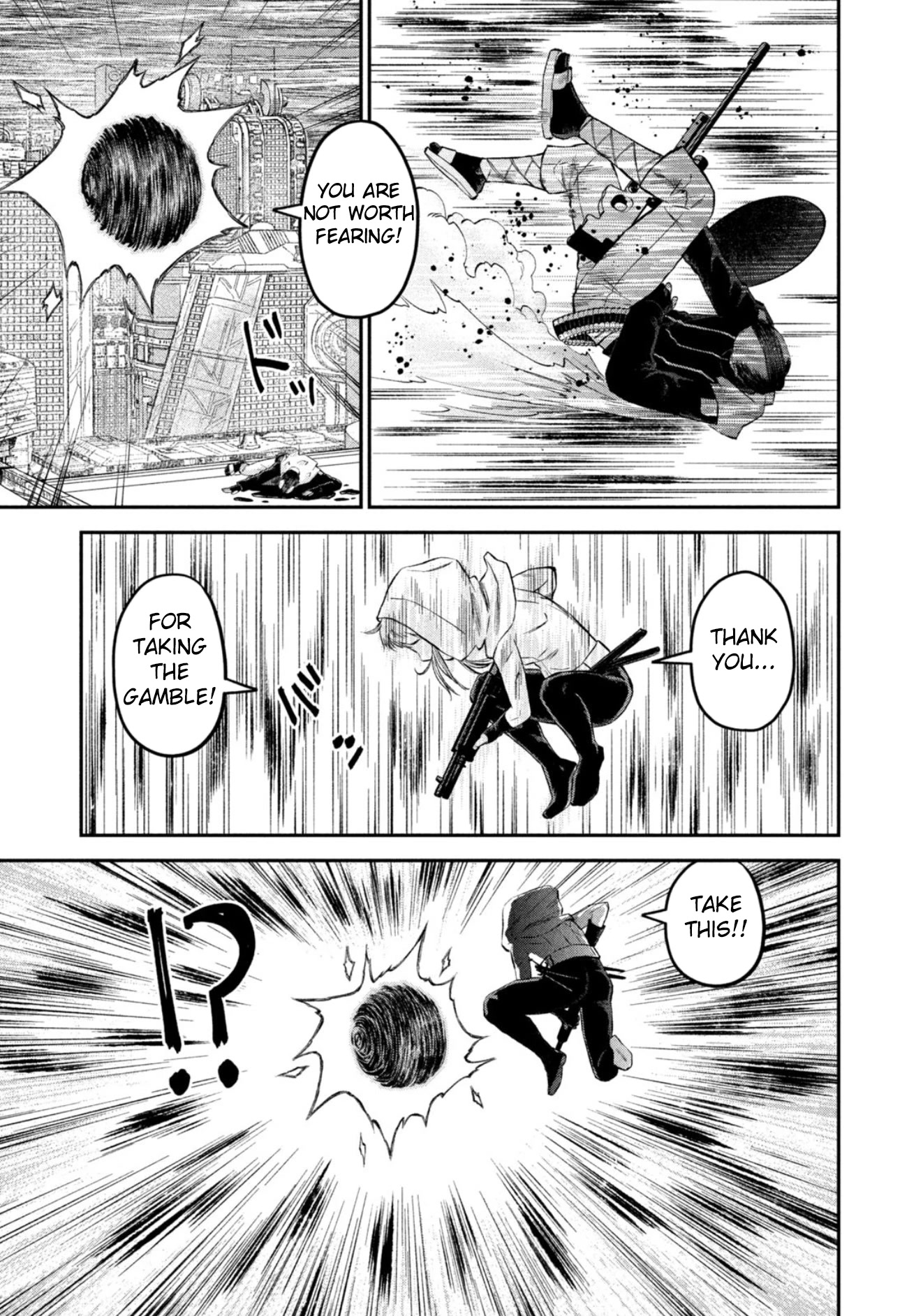 Matagi Gunner Chapter 36 page 5 - Chapter 36: The Knifer Returns