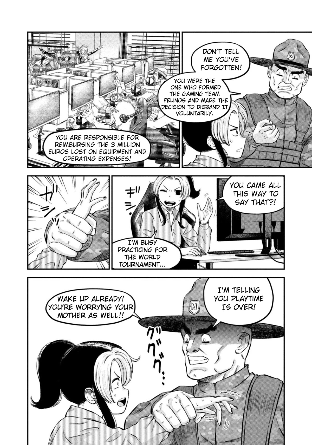 Matagi Gunner Chapter 37 page 12 - Chapter 37: Uninvited Guest
