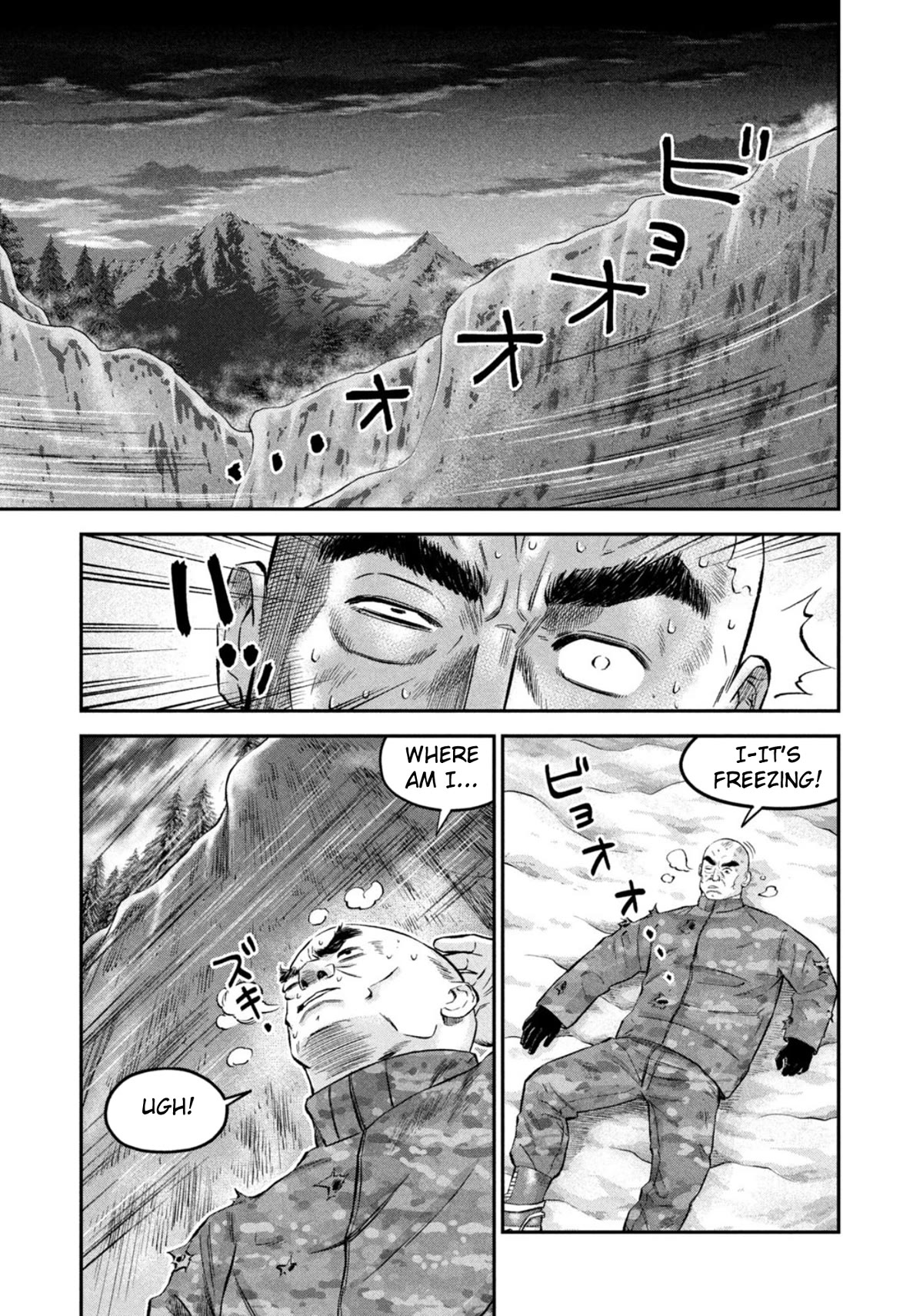 Matagi Gunner Chapter 38 page 14 - Chapter 38: The Guy Who Can’t Get Back