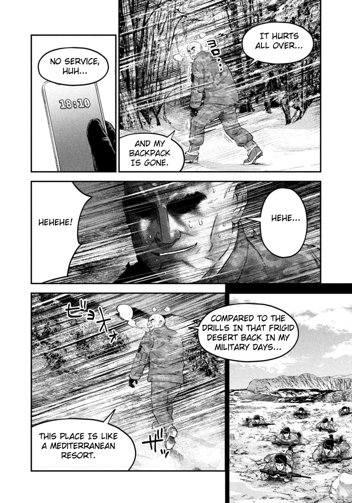 Matagi Gunner Chapter 38 page 15 - Chapter 38: The Guy Who Can’t Get Back