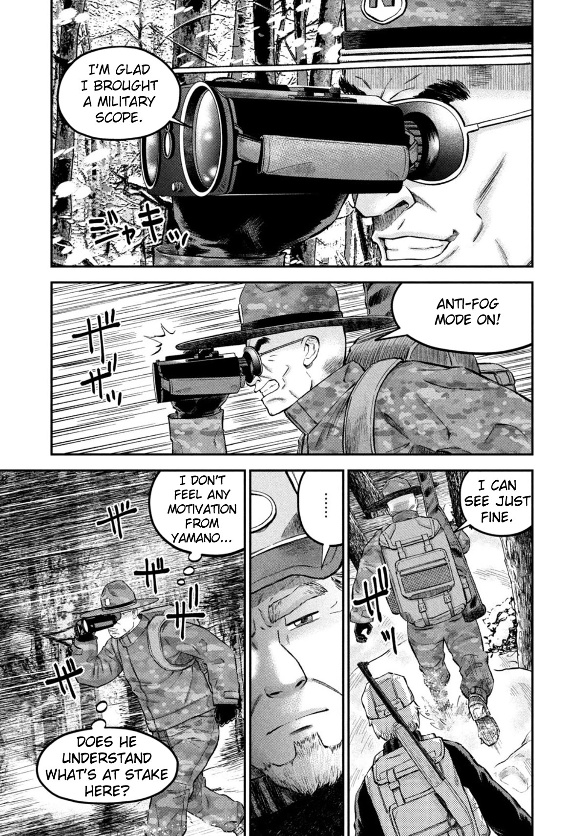 Matagi Gunner Chapter 38 page 4 - Chapter 38: The Guy Who Can’t Get Back