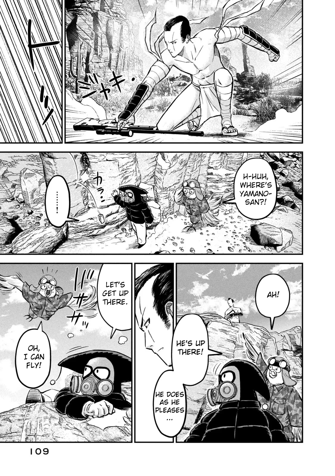 Matagi Gunner Chapter 4 page 13 - Chapter 4: Matagi, Student, and Occasionally Electronics Store