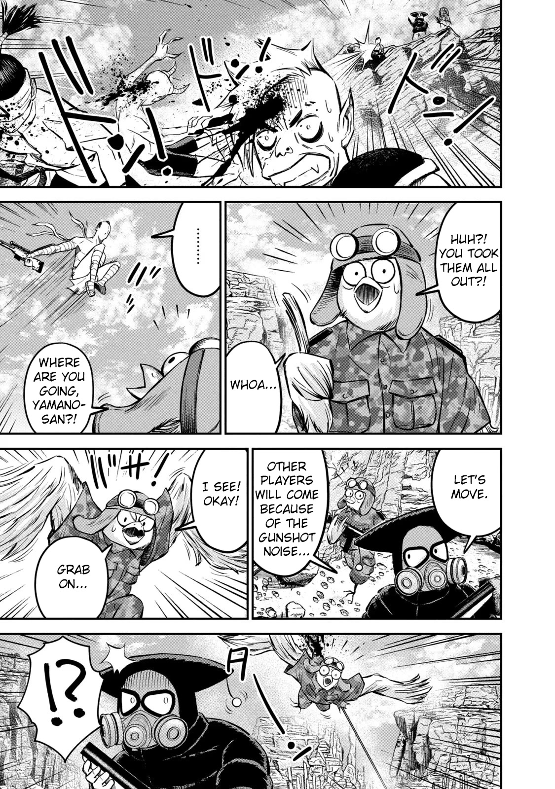 Matagi Gunner Chapter 4 page 15 - Chapter 4: Matagi, Student, and Occasionally Electronics Store