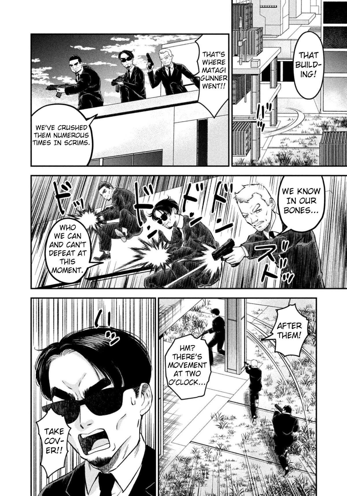 Matagi Gunner Chapter 45 page 14 - Chapter 45: Amagami's Ambition