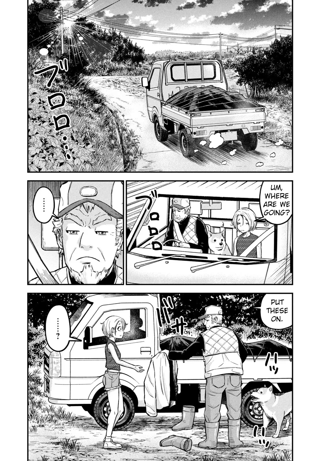 Matagi Gunner Chapter 5 page 13 - Chapter 5: Let's Go Hunting