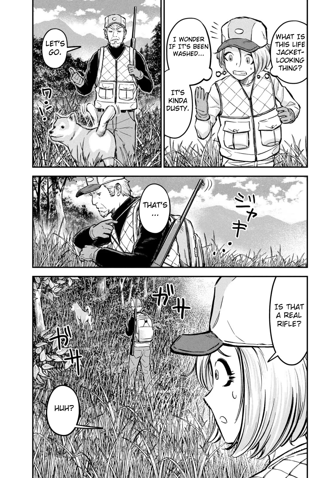 Matagi Gunner Chapter 5 page 14 - Chapter 5: Let's Go Hunting