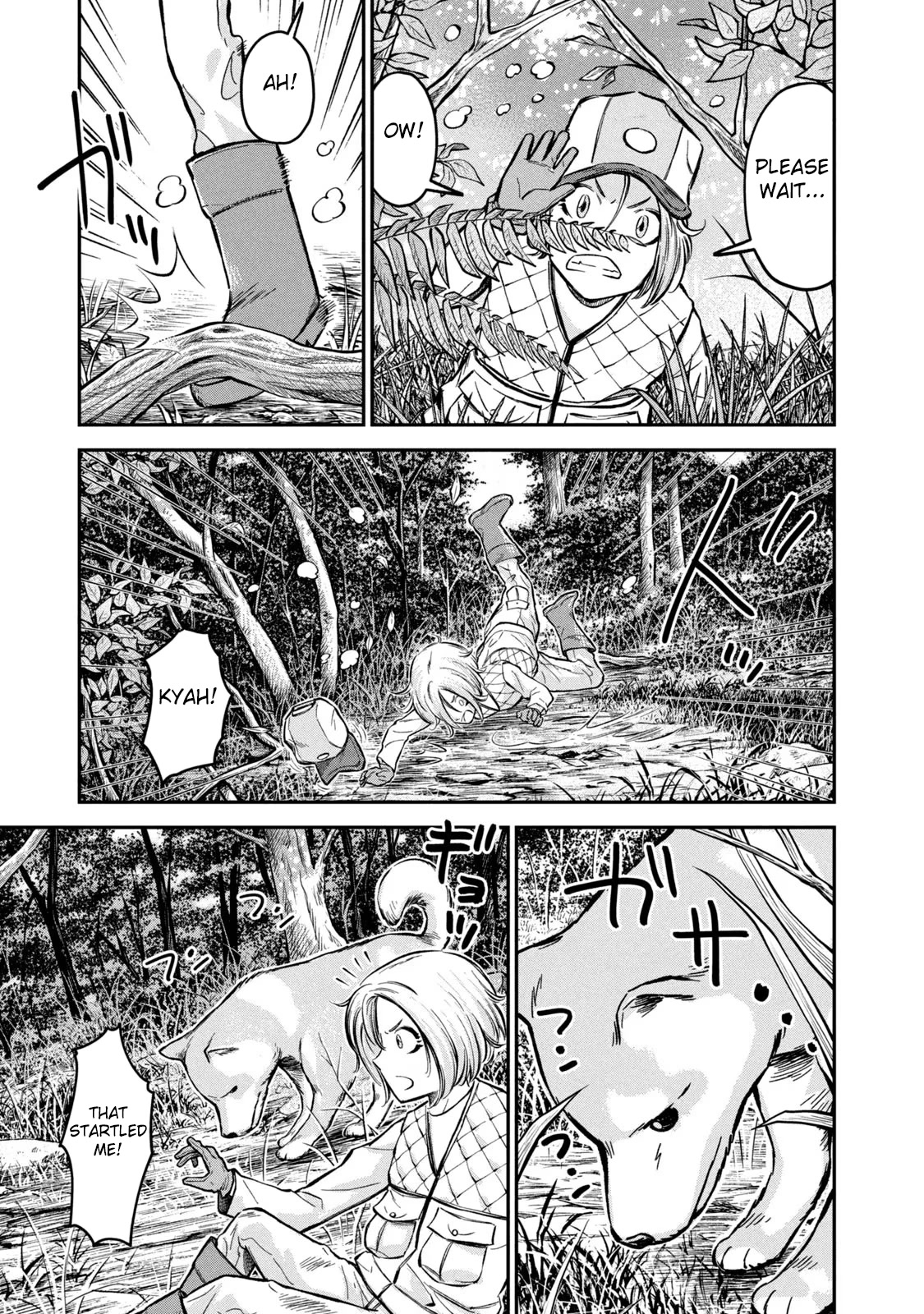 Matagi Gunner Chapter 5 page 15 - Chapter 5: Let's Go Hunting