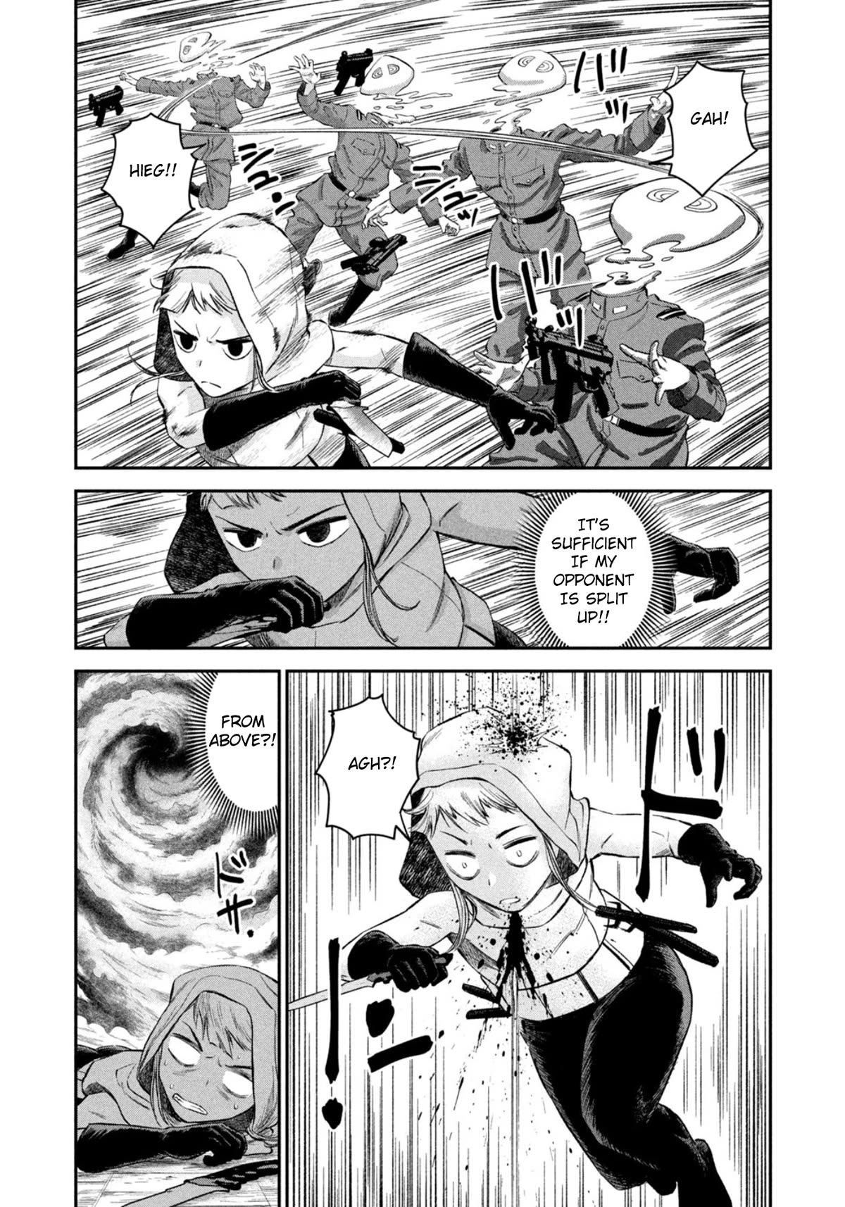 Matagi Gunner Chapter 50 page 14 - Chapter 50: I Won't Tolerate It