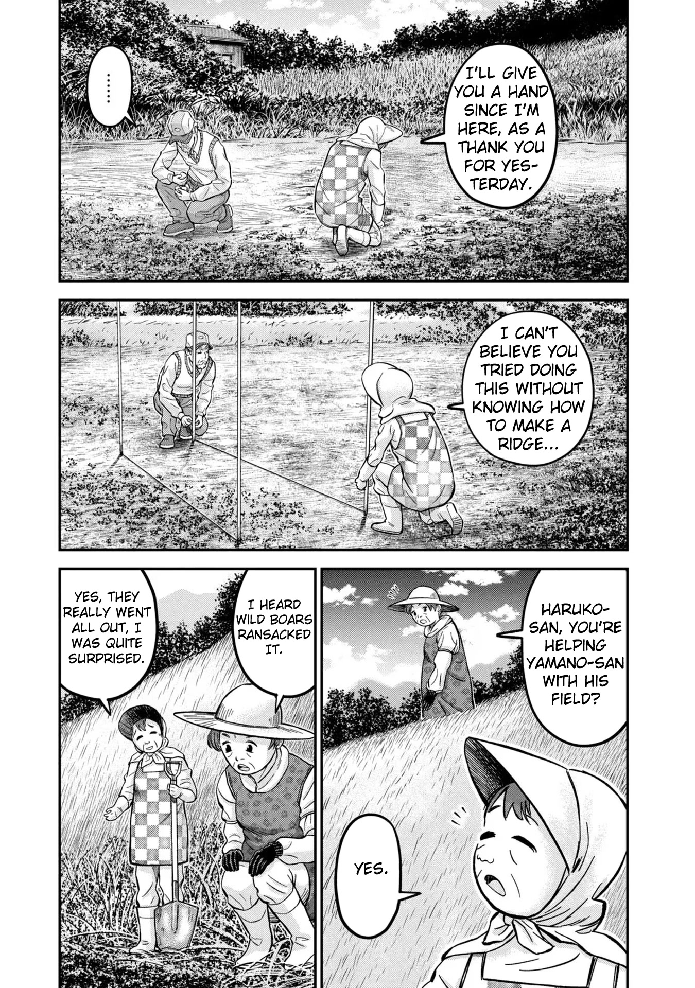 Matagi Gunner Chapter 9 page 13 - Chapter 9: The Field Is Hard Work