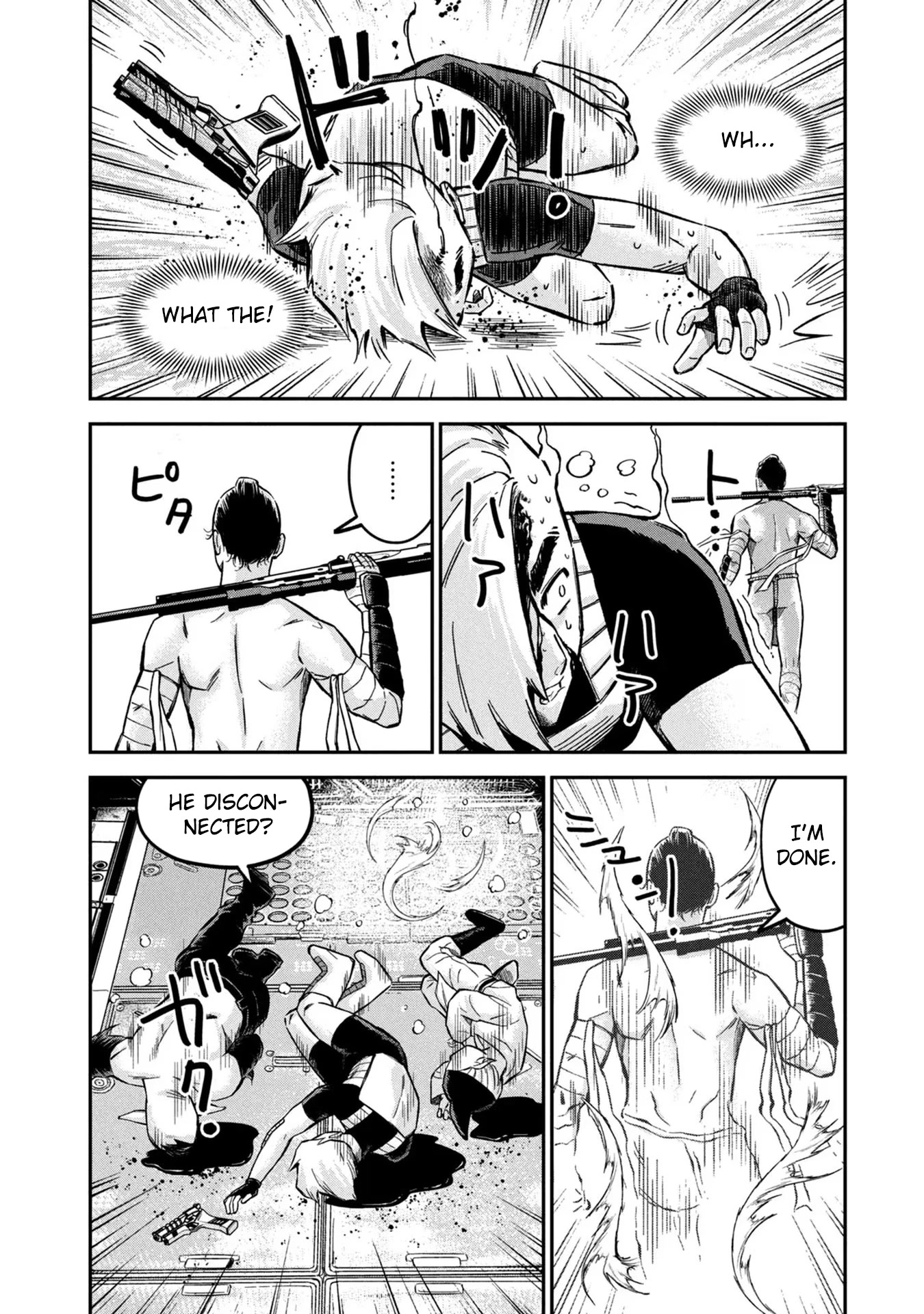 Matagi Gunner Chapter 9 page 6 - Chapter 9: The Field Is Hard Work