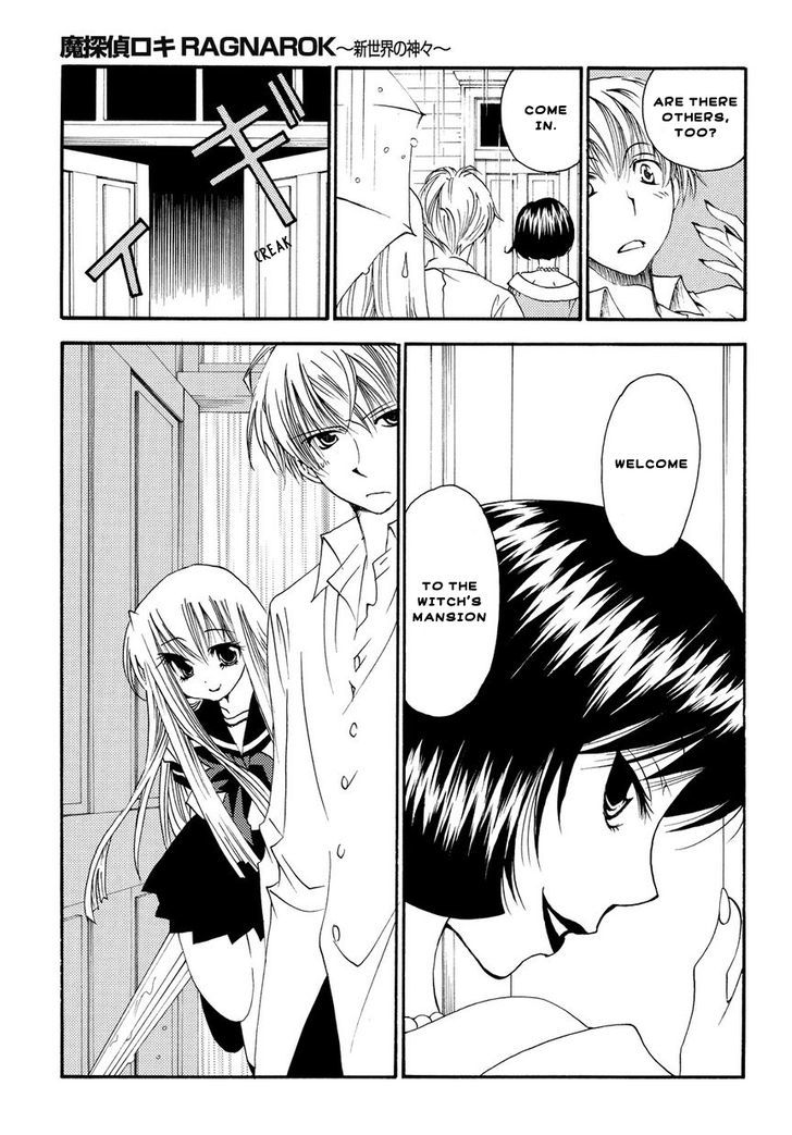 Matantei Loki Ragnarok - Shin Sekai no Kamigami Chapter 2 page 6 - Chapter 2 : The Witch Mansion's