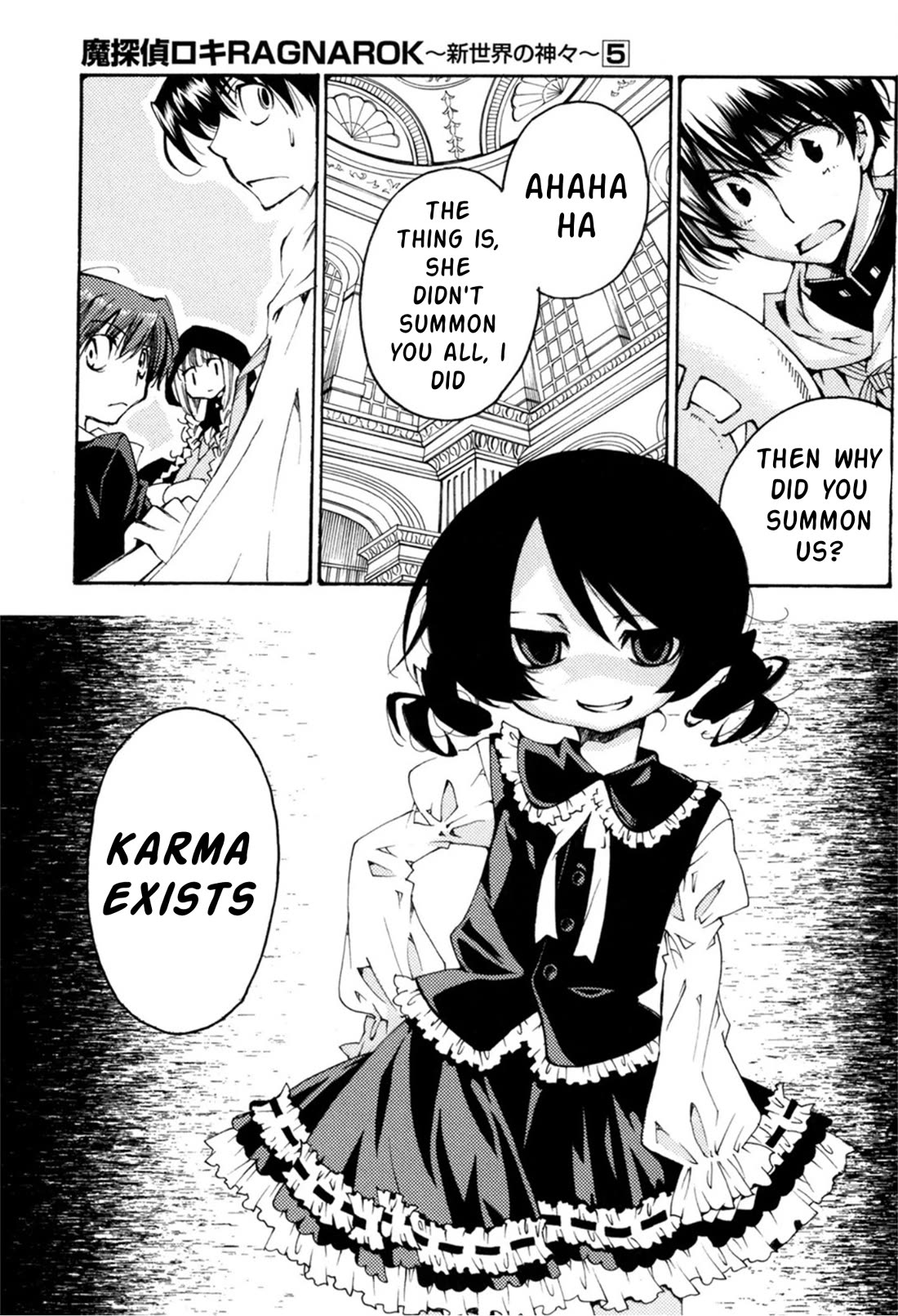 Matantei Loki Ragnarok - Shin Sekai no Kamigami Chapter 32 page 28 - Chapter 32