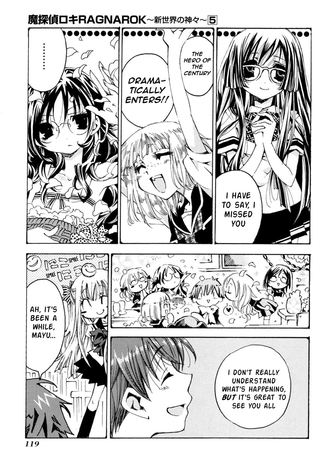 Matantei Loki Ragnarok - Shin Sekai no Kamigami Chapter 34 page 5 - Chapter 34