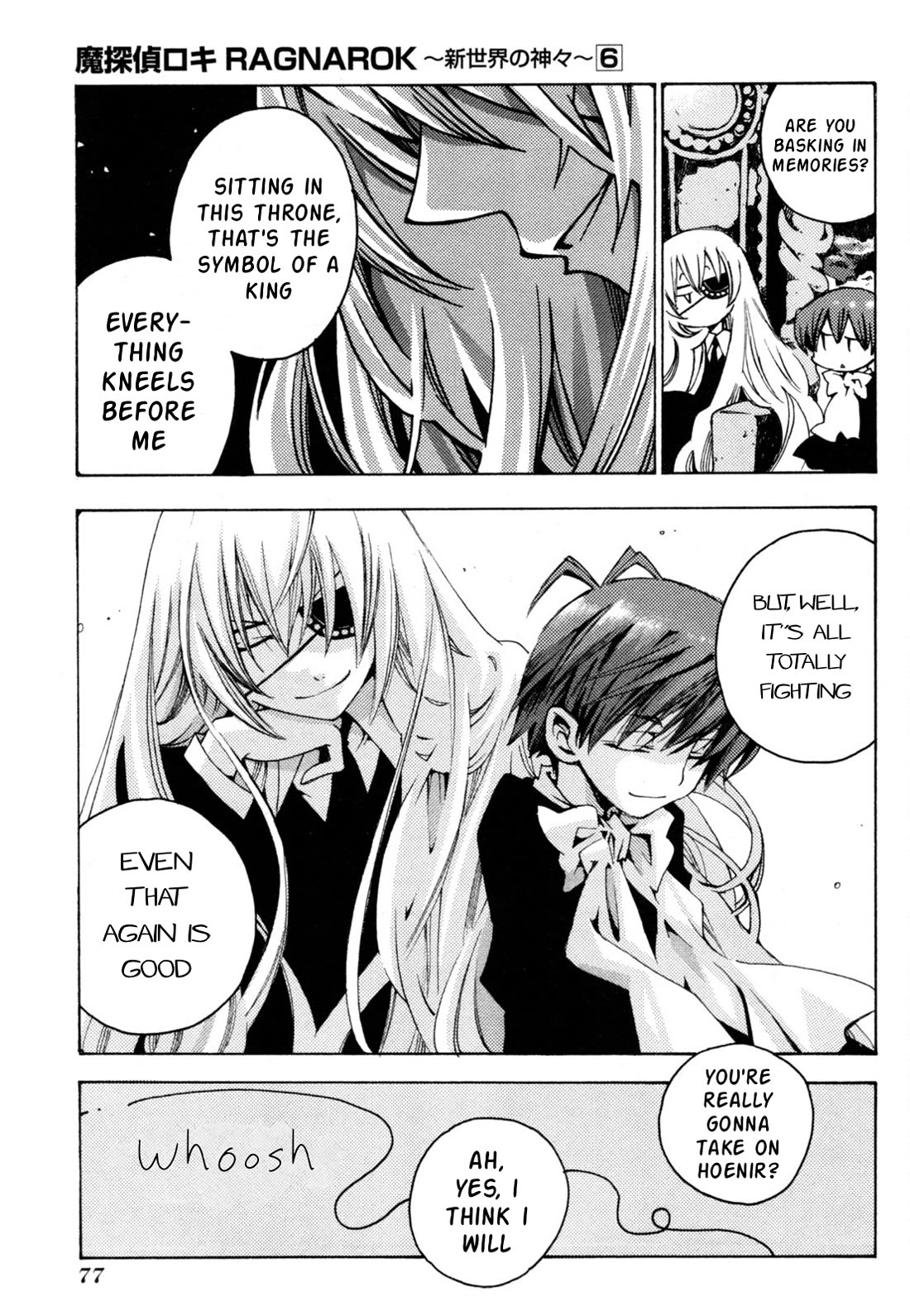 Matantei Loki Ragnarok - Shin Sekai no Kamigami Chapter 40 page 6 - Chapter 40