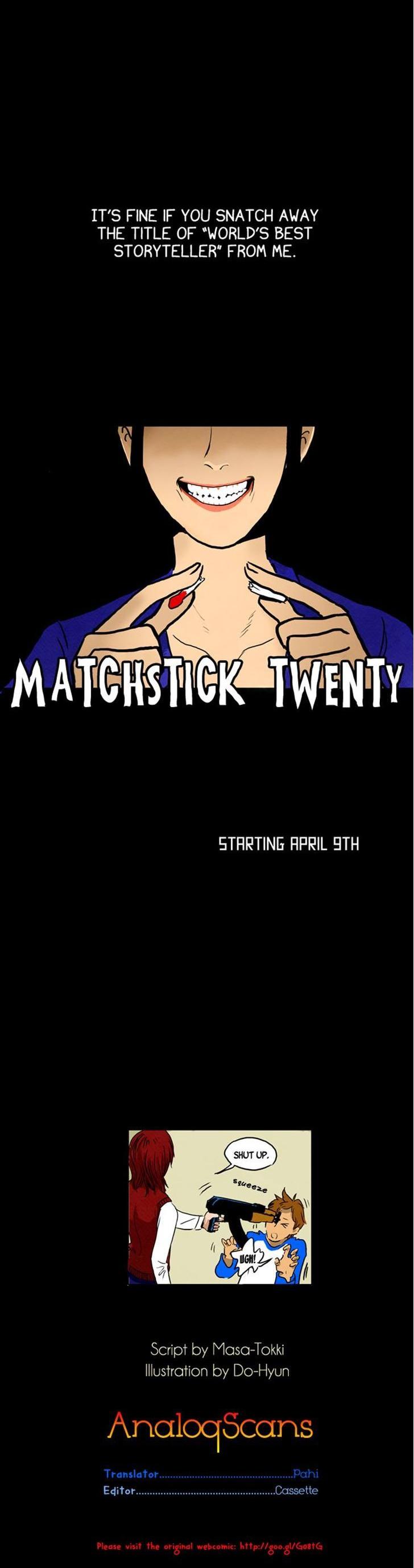 Matchstick Twenty Chapter 0 page 4 - Chapter 0