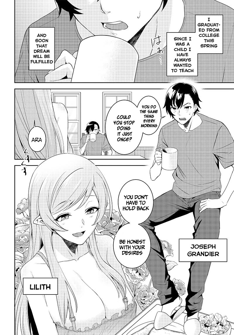 Matei Kyoushi to Juuzoku Shoujo no Haitoku Keiyaku Chapter 1.1 page 4 - Chapter 1.1: The womens academy