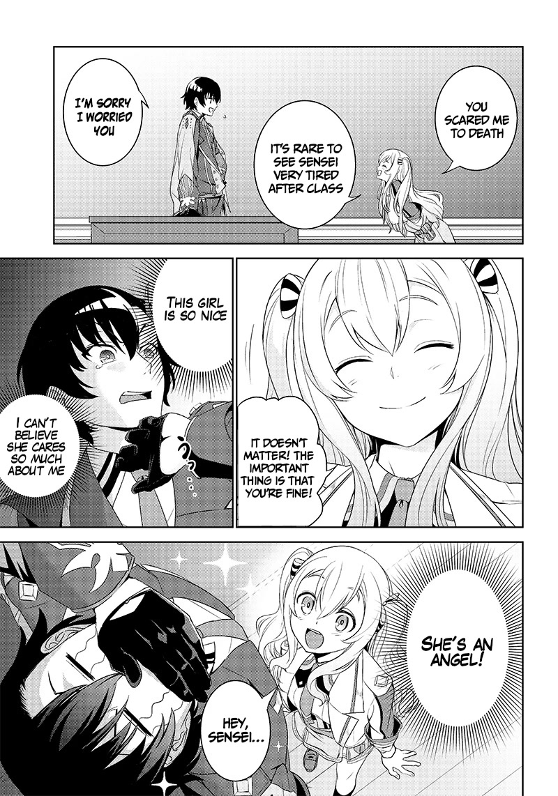 Matei Kyoushi to Juuzoku Shoujo no Haitoku Keiyaku Chapter 1.2 page 17 - Chapter 1.2: The womens academy