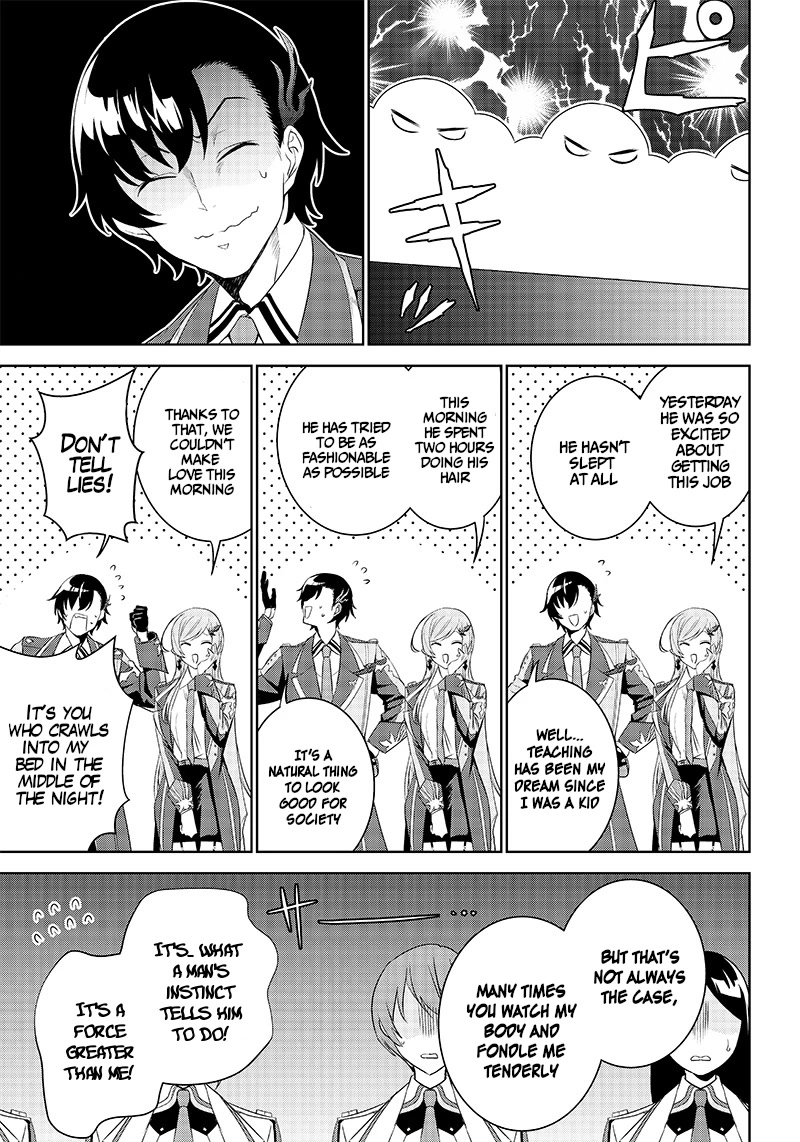 Matei Kyoushi to Juuzoku Shoujo no Haitoku Keiyaku Chapter 1.2 page 8 - Chapter 1.2: The womens academy