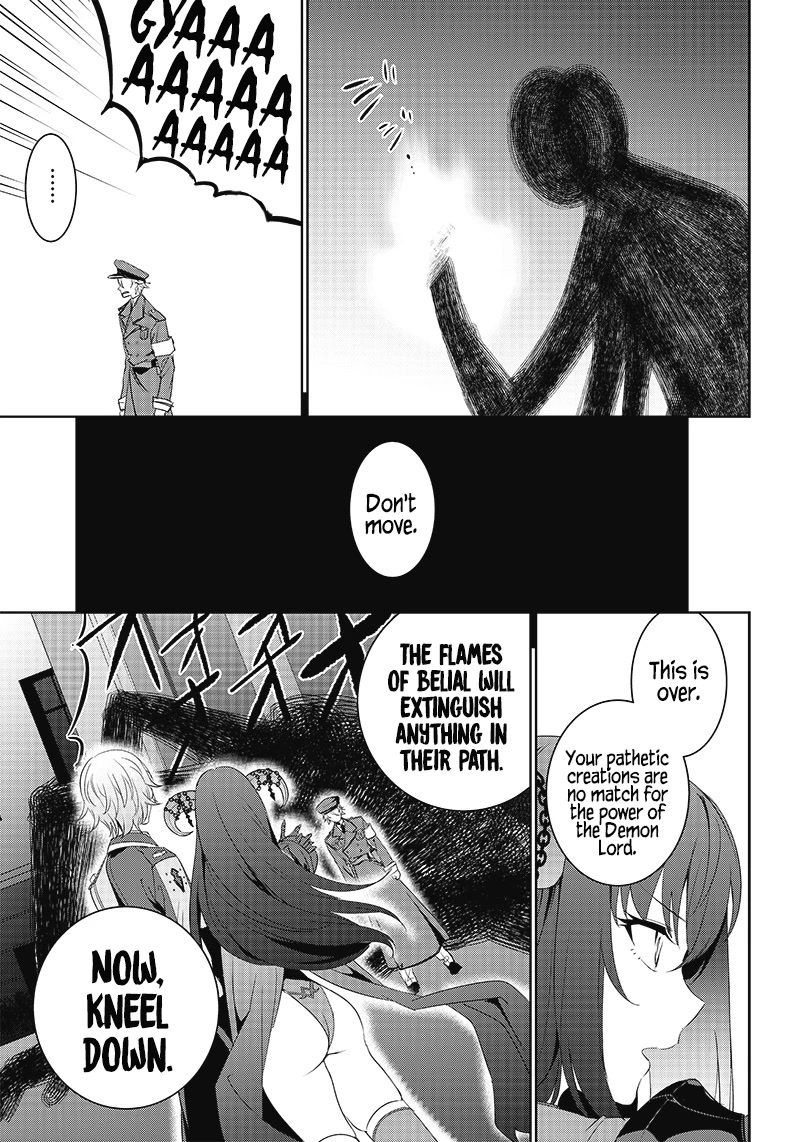 Matei Kyoushi to Juuzoku Shoujo no Haitoku Keiyaku Chapter 10 page 11 - Chapter 10: The demon Lord and his followers