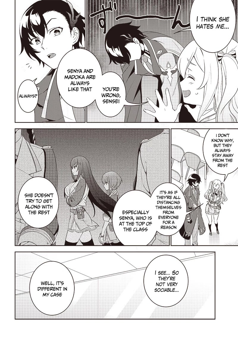 Matei Kyoushi to Juuzoku Shoujo no Haitoku Keiyaku Chapter 2.1 page 14 - Chapter 2.1: The demon and a kiss