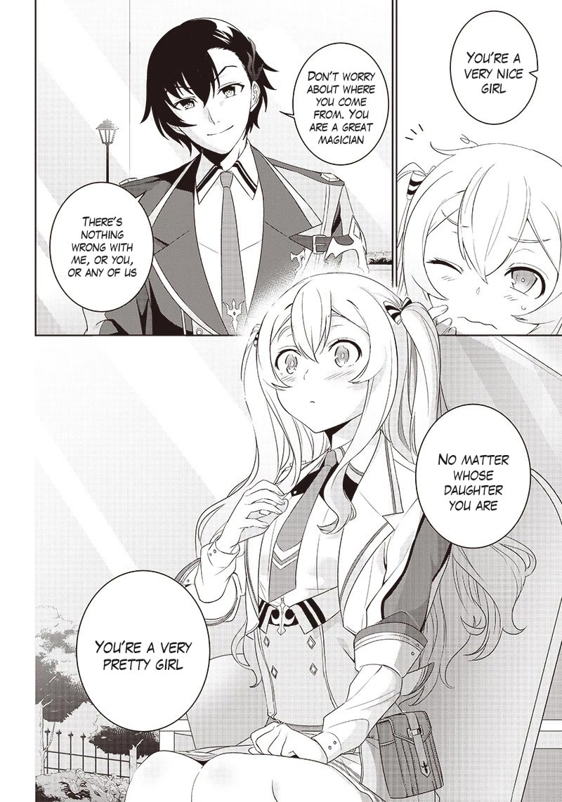 Matei Kyoushi to Juuzoku Shoujo no Haitoku Keiyaku Chapter 2.1 page 6 - Chapter 2.1: The demon and a kiss