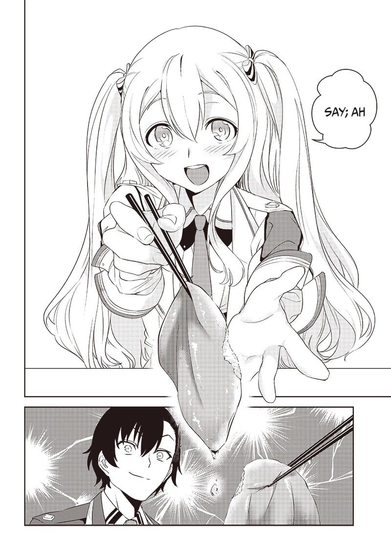 Matei Kyoushi to Juuzoku Shoujo no Haitoku Keiyaku Chapter 2.1 page 8 - Chapter 2.1: The demon and a kiss