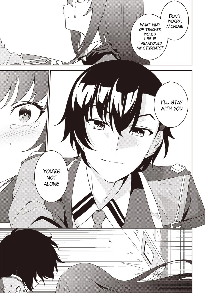 Matei Kyoushi to Juuzoku Shoujo no Haitoku Keiyaku Chapter 2.2 page 10 - Chapter 2.2: The demon and a kiss