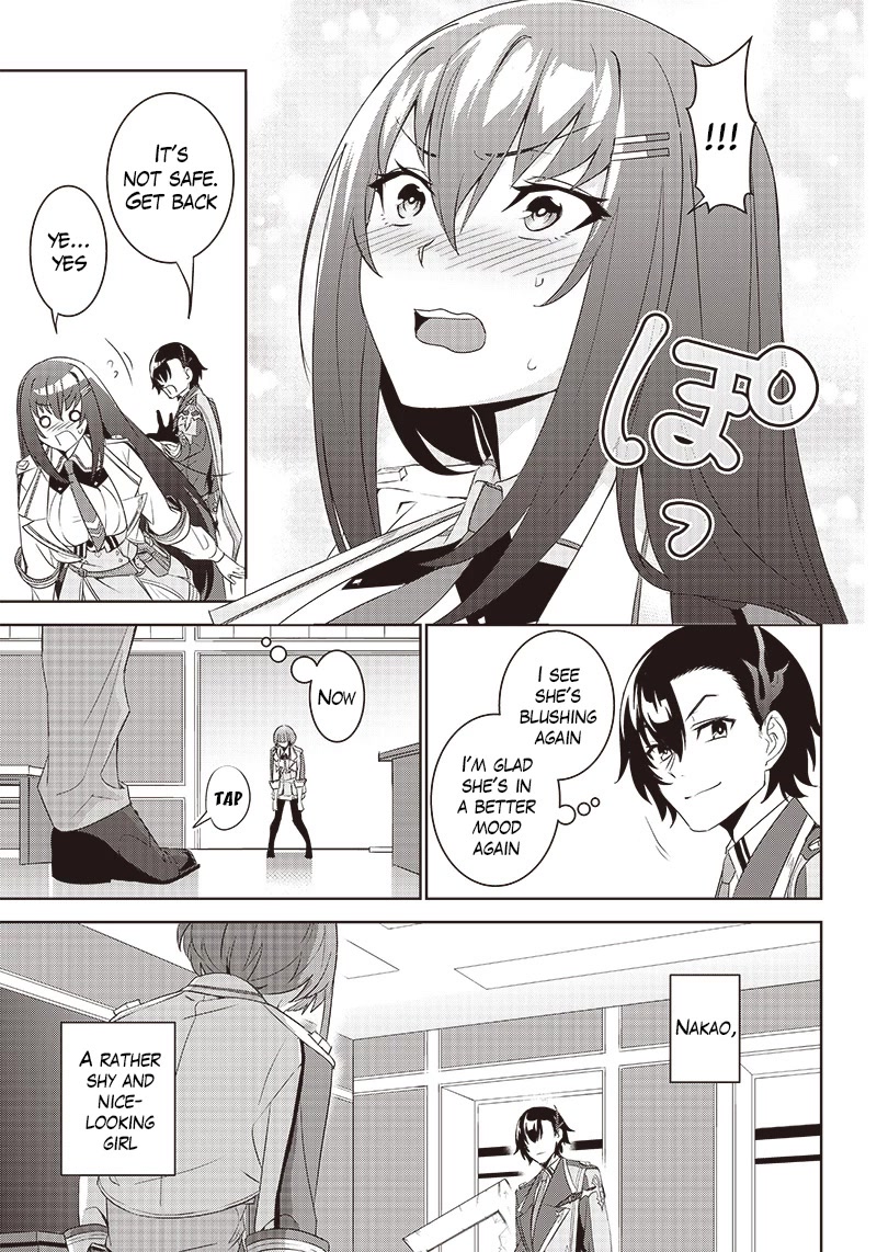Matei Kyoushi to Juuzoku Shoujo no Haitoku Keiyaku Chapter 2.2 page 12 - Chapter 2.2: The demon and a kiss