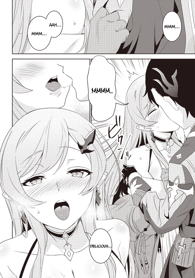 Matei Kyoushi to Juuzoku Shoujo no Haitoku Keiyaku Chapter 2.2 page 17 - Chapter 2.2: The demon and a kiss