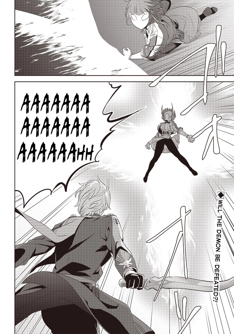 Matei Kyoushi to Juuzoku Shoujo no Haitoku Keiyaku Chapter 2.2 page 23 - Chapter 2.2: The demon and a kiss