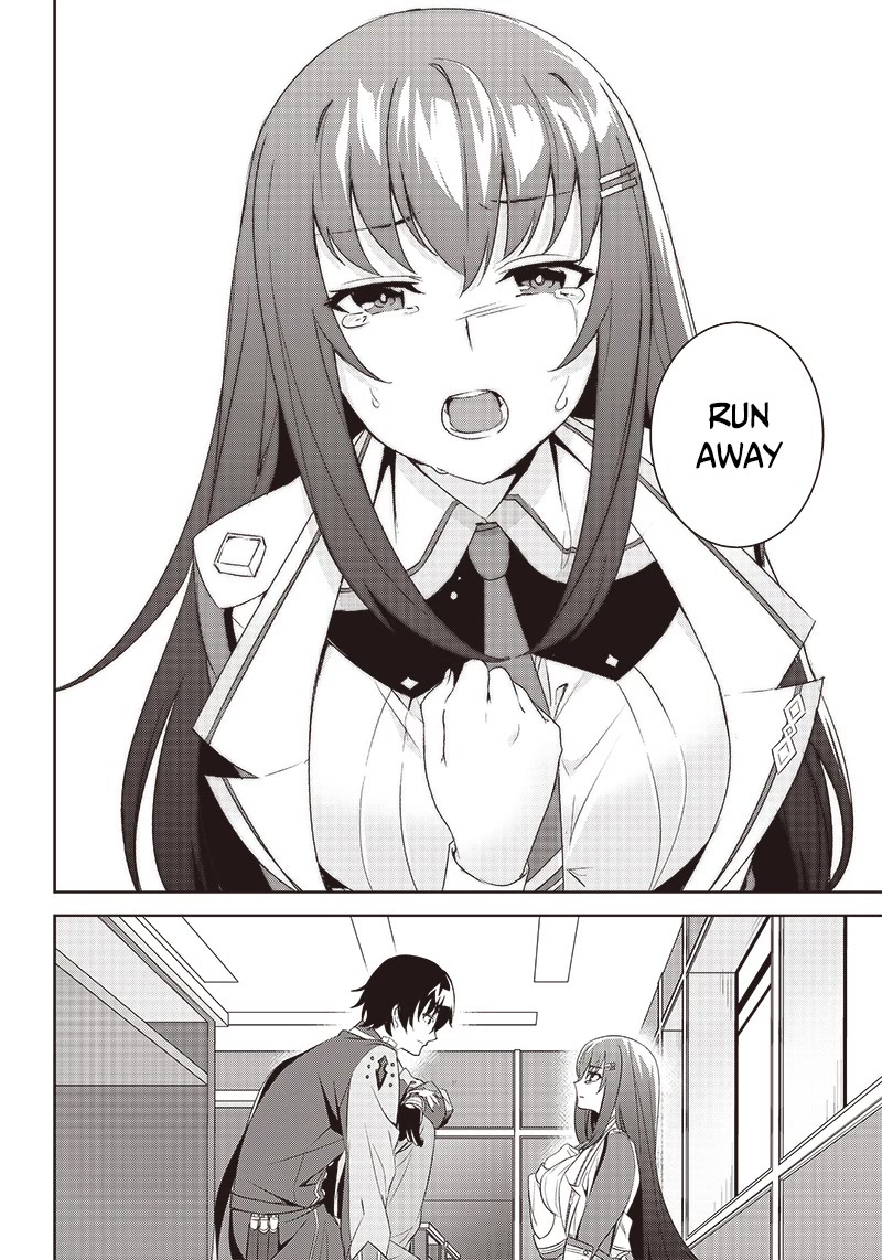 Matei Kyoushi to Juuzoku Shoujo no Haitoku Keiyaku Chapter 2.2 page 9 - Chapter 2.2: The demon and a kiss