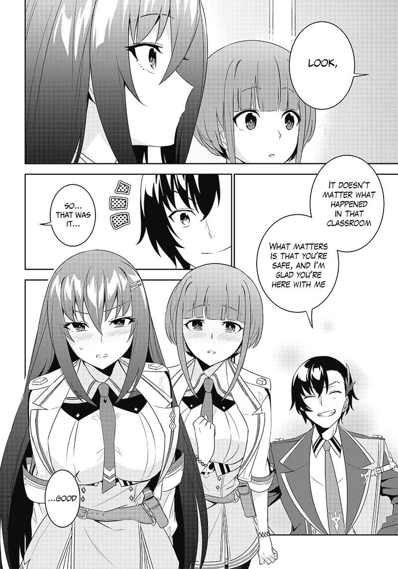 Matei Kyoushi to Juuzoku Shoujo no Haitoku Keiyaku Chapter 3.1 page 22 - Chapter 3.1: The shadow of the school