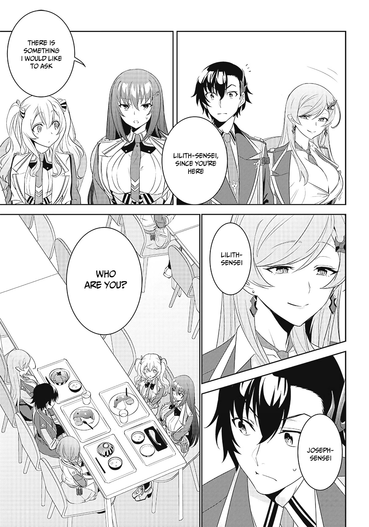 Matei Kyoushi to Juuzoku Shoujo no Haitoku Keiyaku Chapter 3.2 page 14 - Chapter 3.2: The shadow of the school