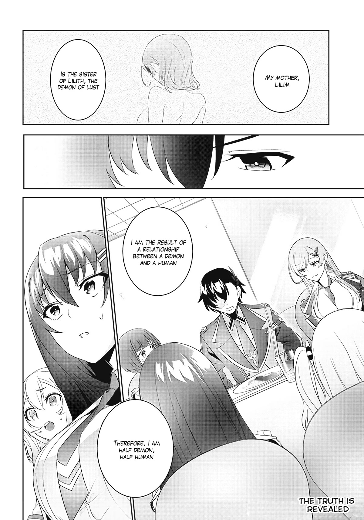 Matei Kyoushi to Juuzoku Shoujo no Haitoku Keiyaku Chapter 3.2 page 17 - Chapter 3.2: The shadow of the school