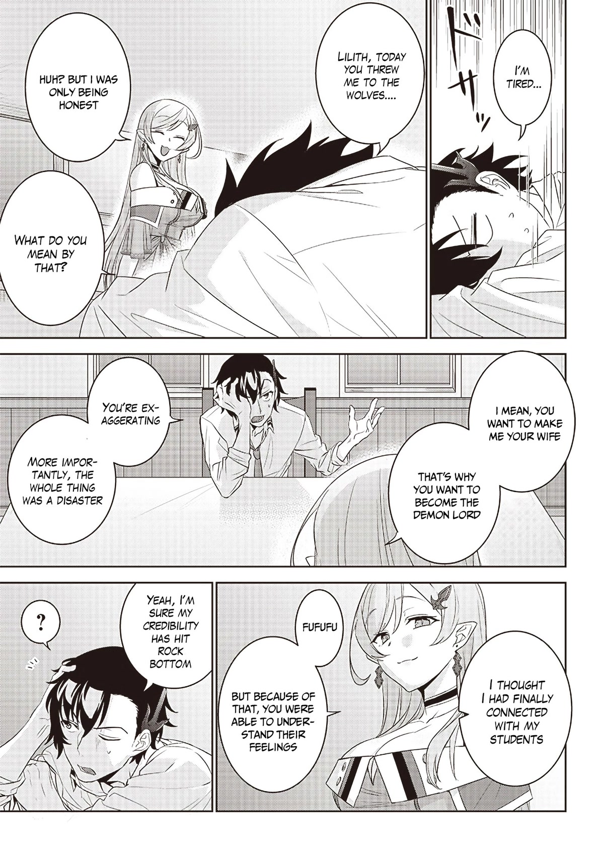 Matei Kyoushi to Juuzoku Shoujo no Haitoku Keiyaku Chapter 4.1 page 11 - Chapter 4.1: Love or fiction