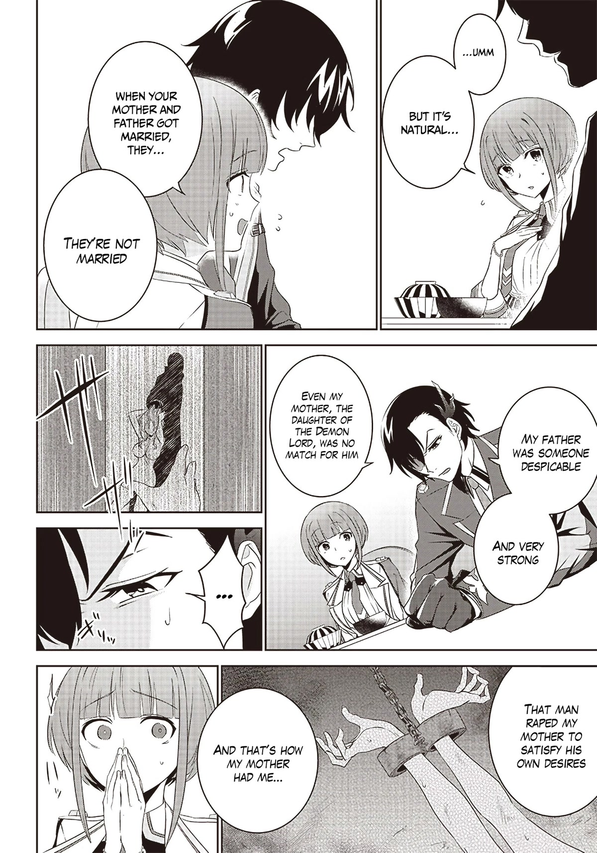 Matei Kyoushi to Juuzoku Shoujo no Haitoku Keiyaku Chapter 4.1 page 2 - Chapter 4.1: Love or fiction