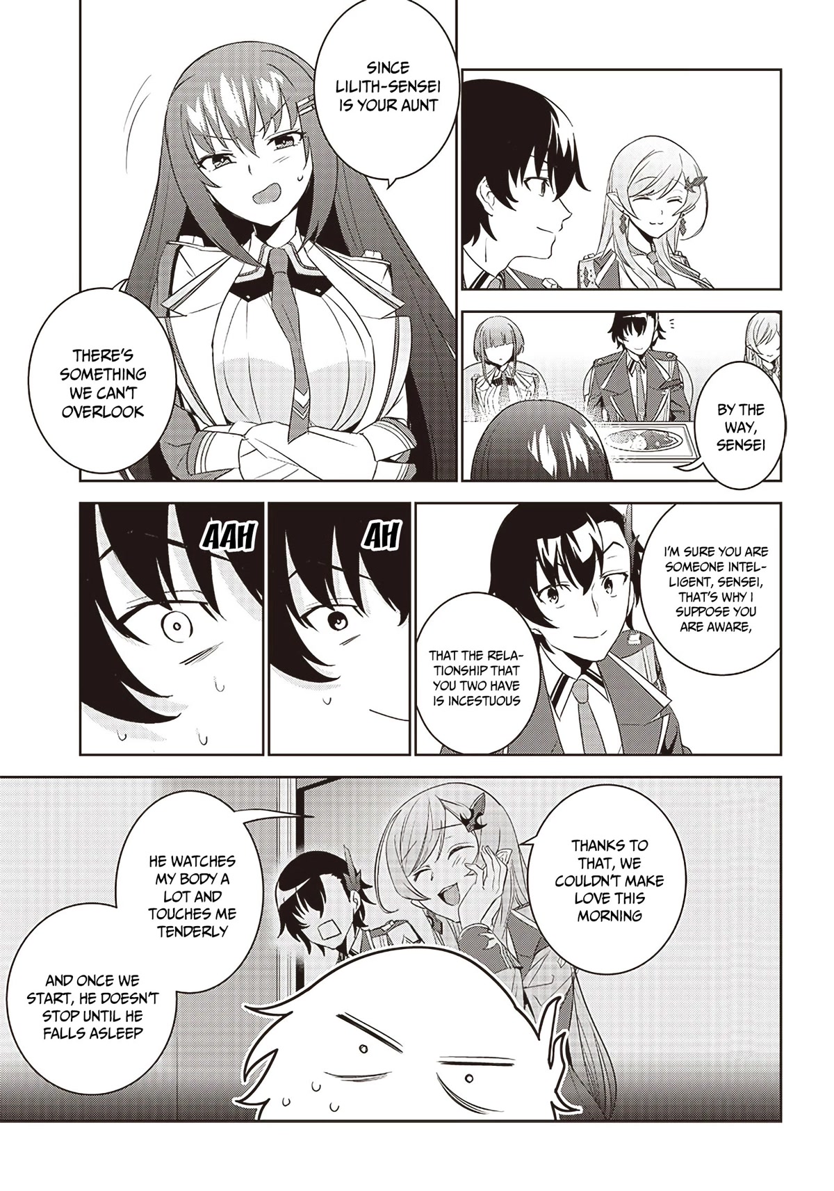 Matei Kyoushi to Juuzoku Shoujo no Haitoku Keiyaku Chapter 4.1 page 7 - Chapter 4.1: Love or fiction