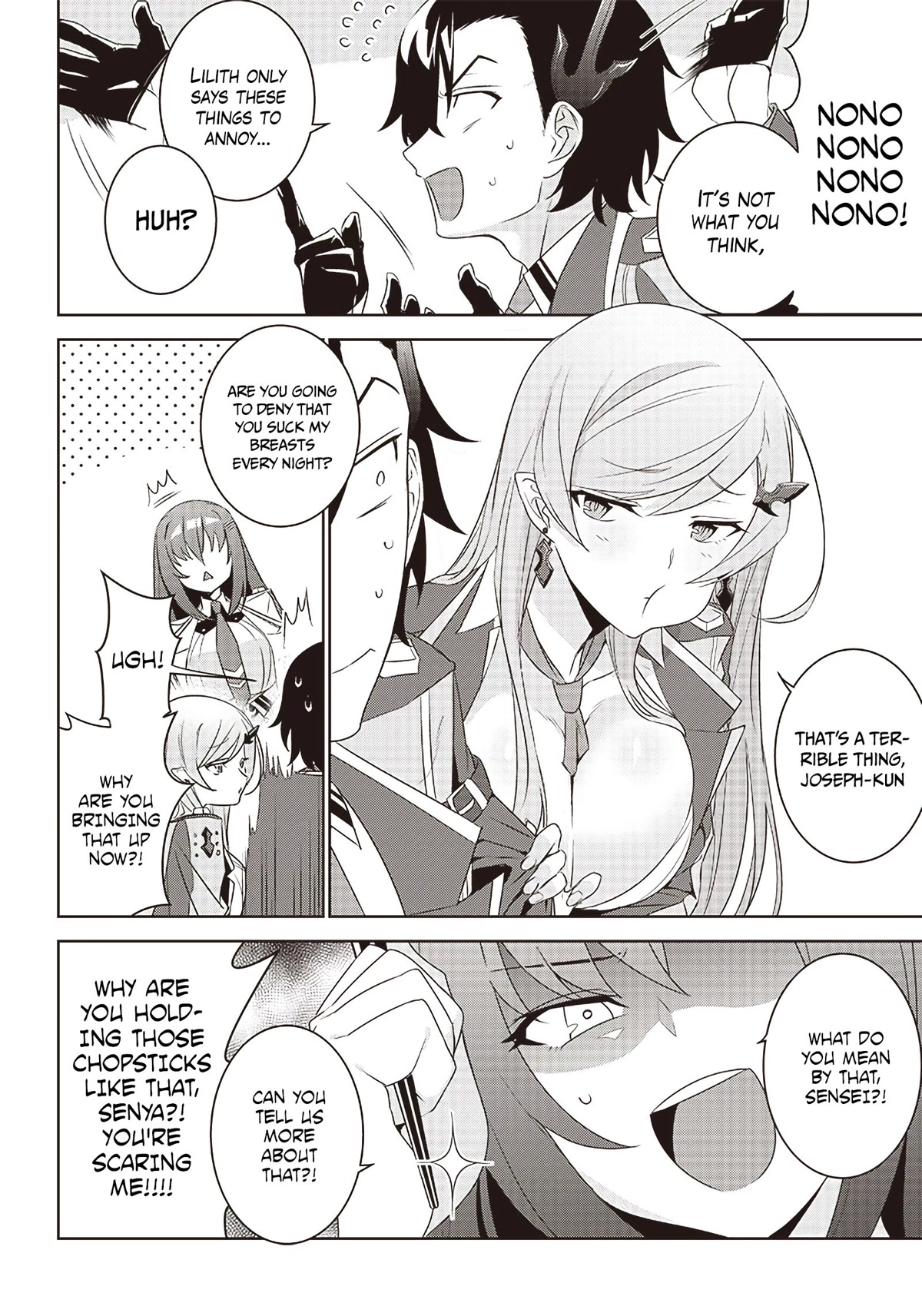 Matei Kyoushi to Juuzoku Shoujo no Haitoku Keiyaku Chapter 4.1 page 8 - Chapter 4.1: Love or fiction