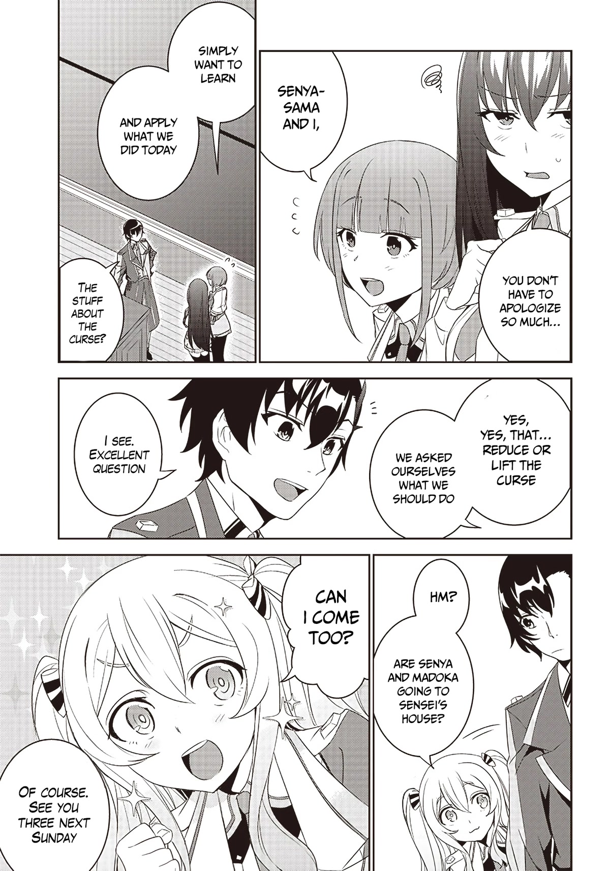 Matei Kyoushi to Juuzoku Shoujo no Haitoku Keiyaku Chapter 4.2 page 15 - Chapter 4.2: Love or fiction